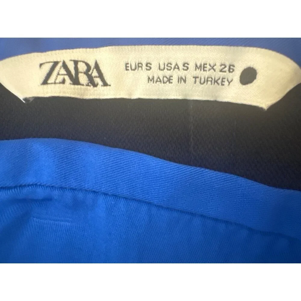 2/$30 ZARA Size 6 Athletic Blue Skirt Sporty Mini
